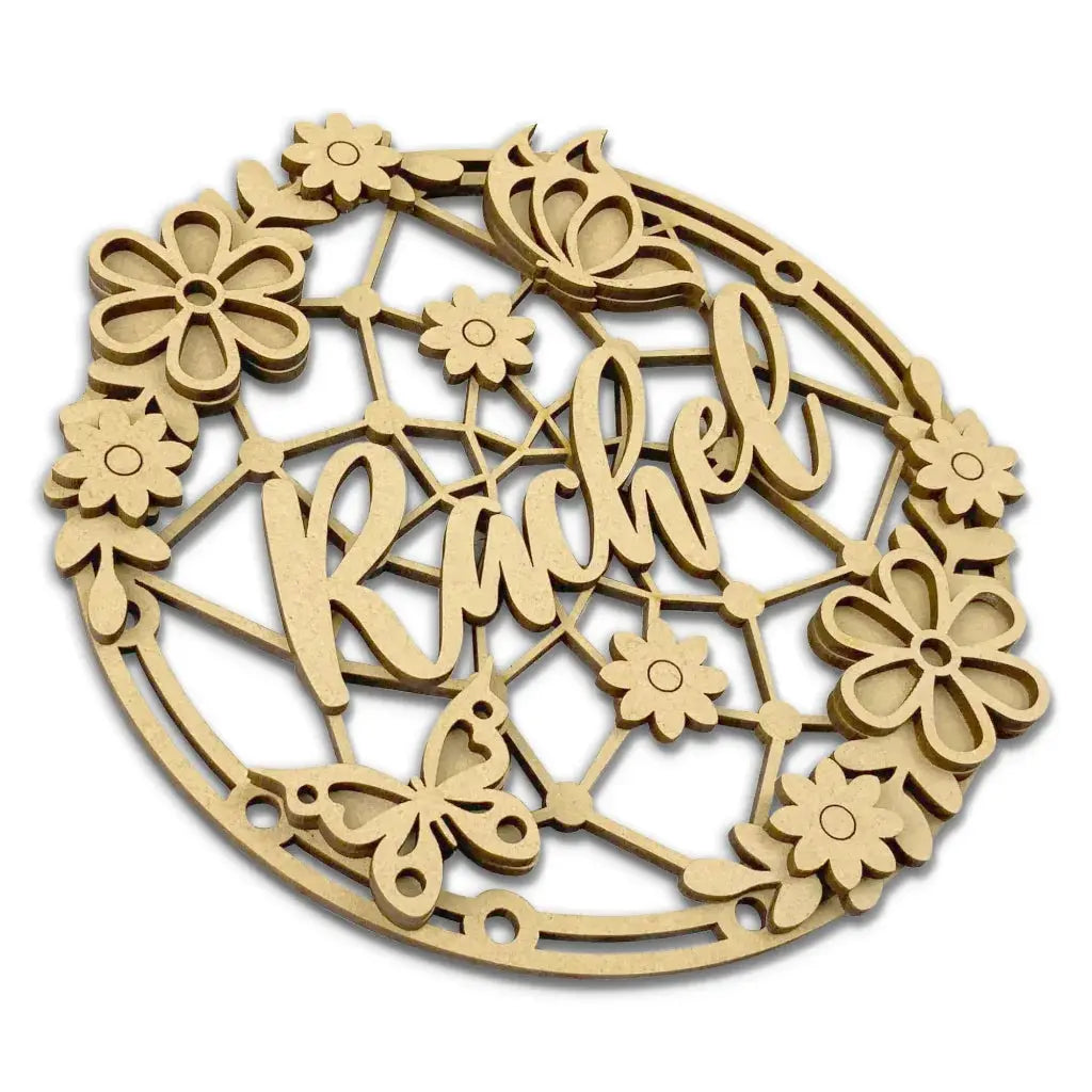 floral themed dream catcher kit