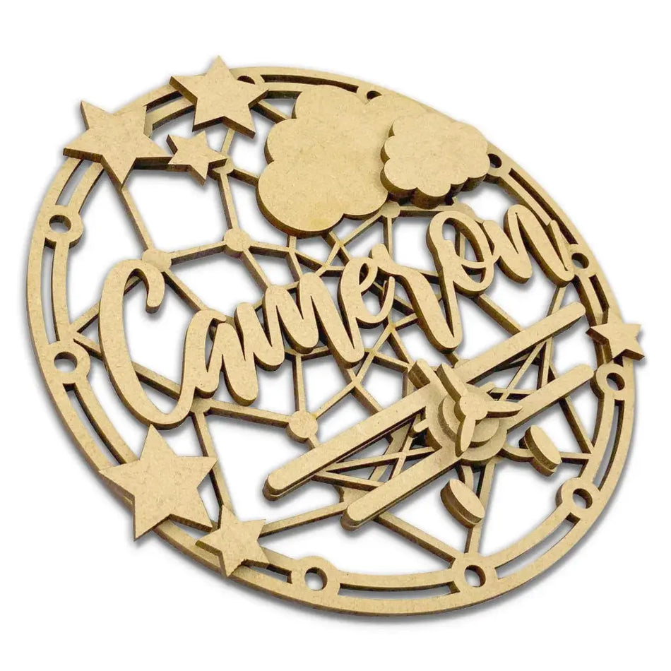 dream catcher kit with airplane theme
