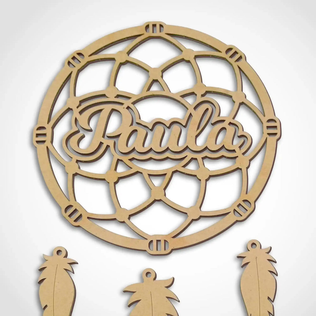 Personalised Wooden Dreamcatcher Kit