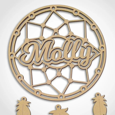 Personalised Name Dream Catcher Kit