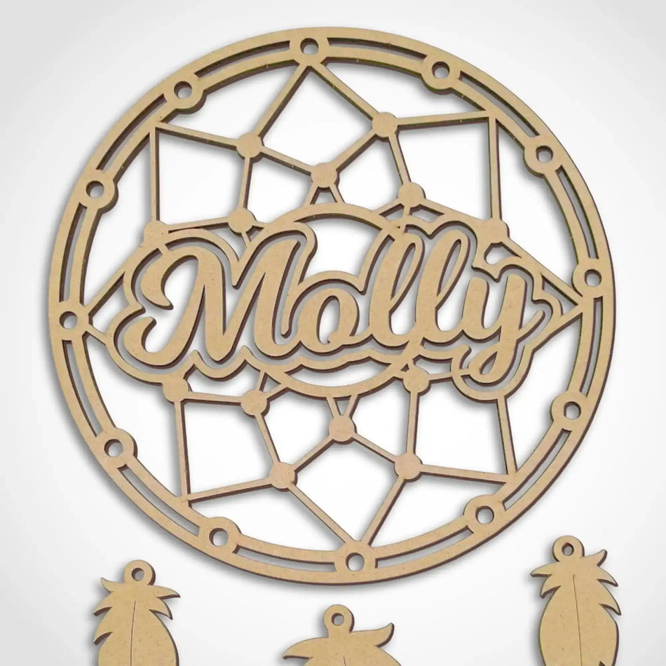 Personalised Name Dream Catcher Kit
