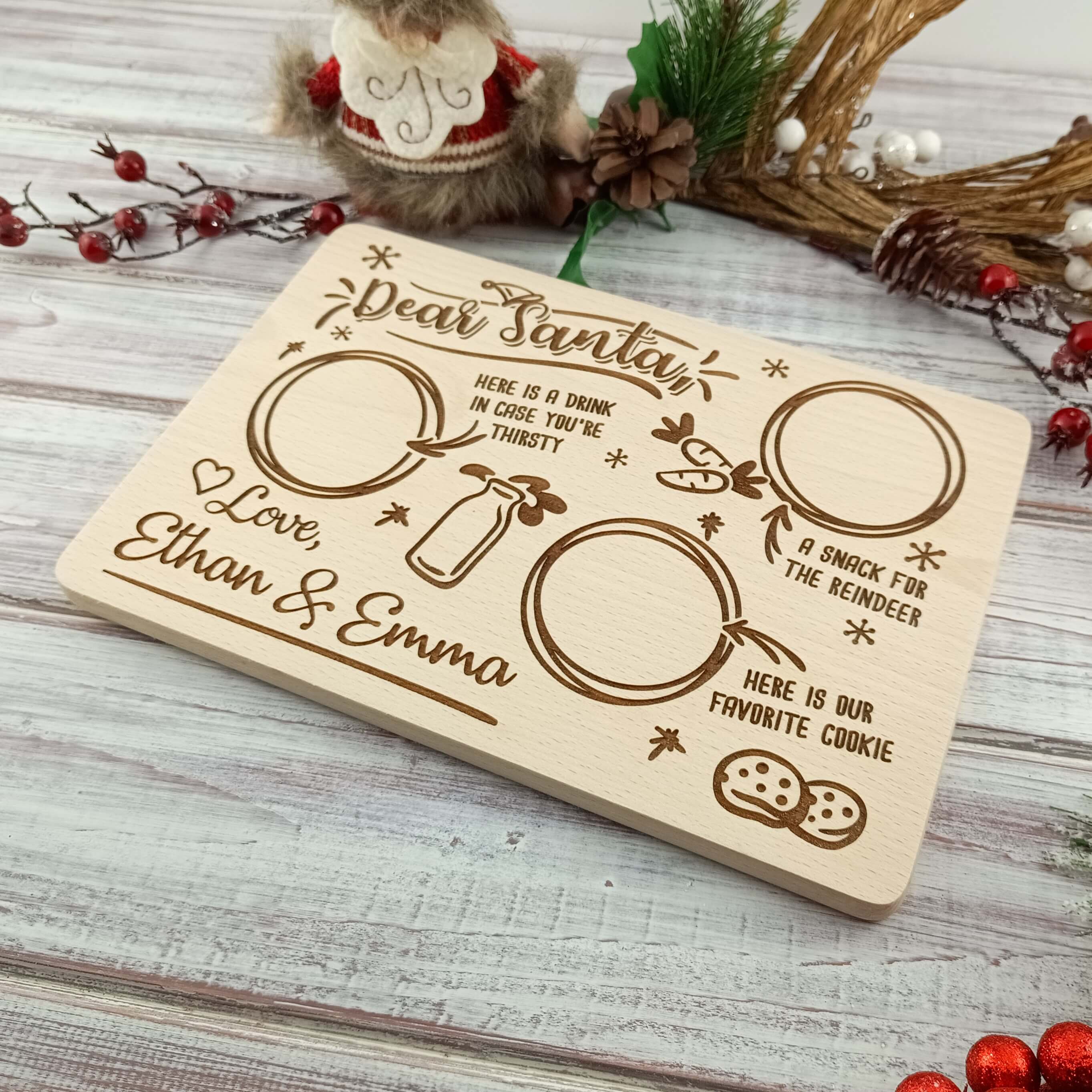 Personalised Dear Santa Board