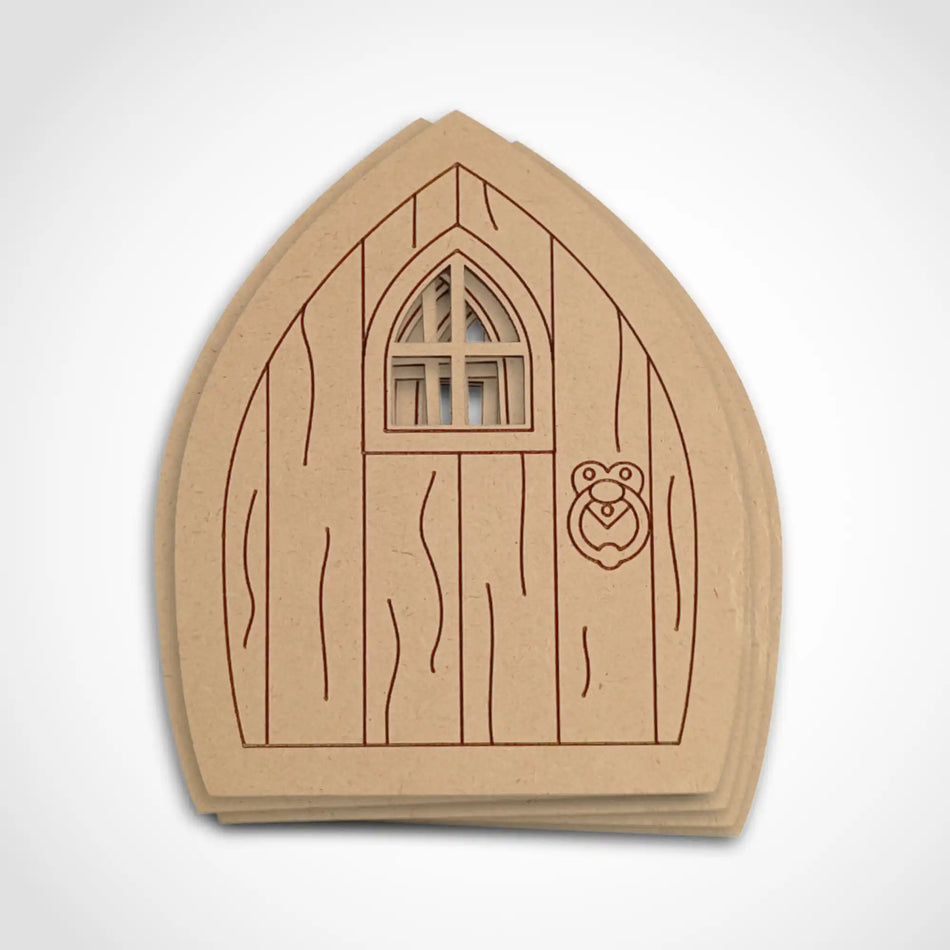 Pointed Fairy Door Bundle - Fairy Door Craft Shapes