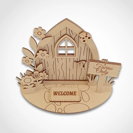 Freestanding Pointed Fairy Garden
