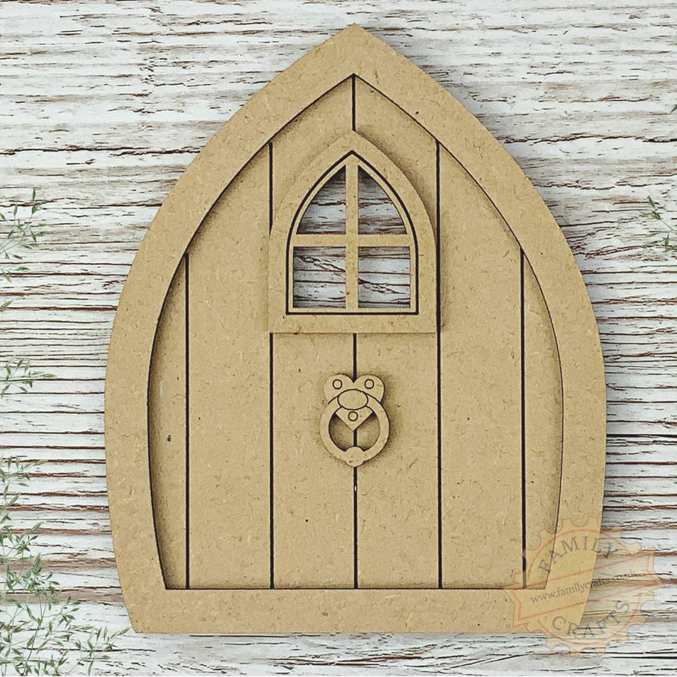 Pointed Fairy Door Kit MDF