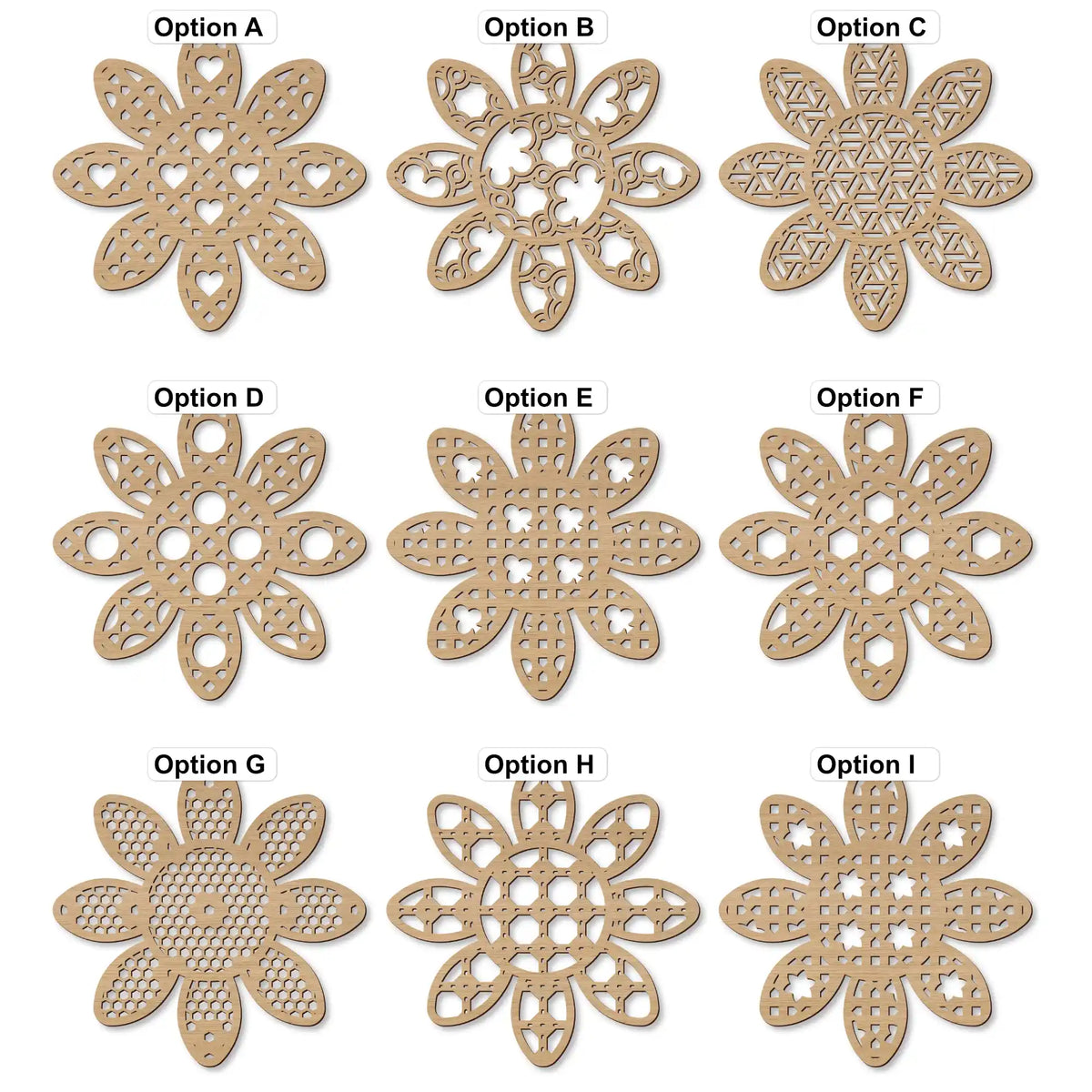 rattan flower patterns