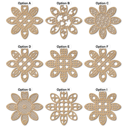 rattan flower patterns