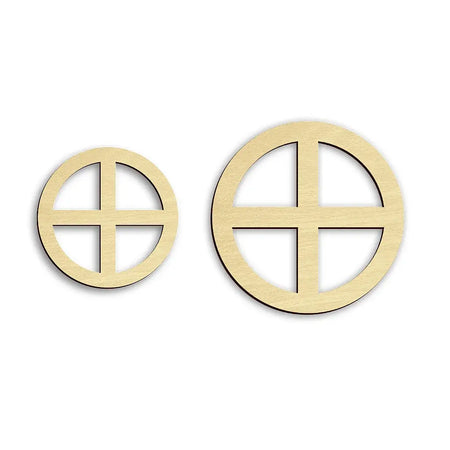 round windows for fairy door