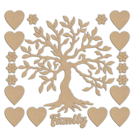 rustic family tree options