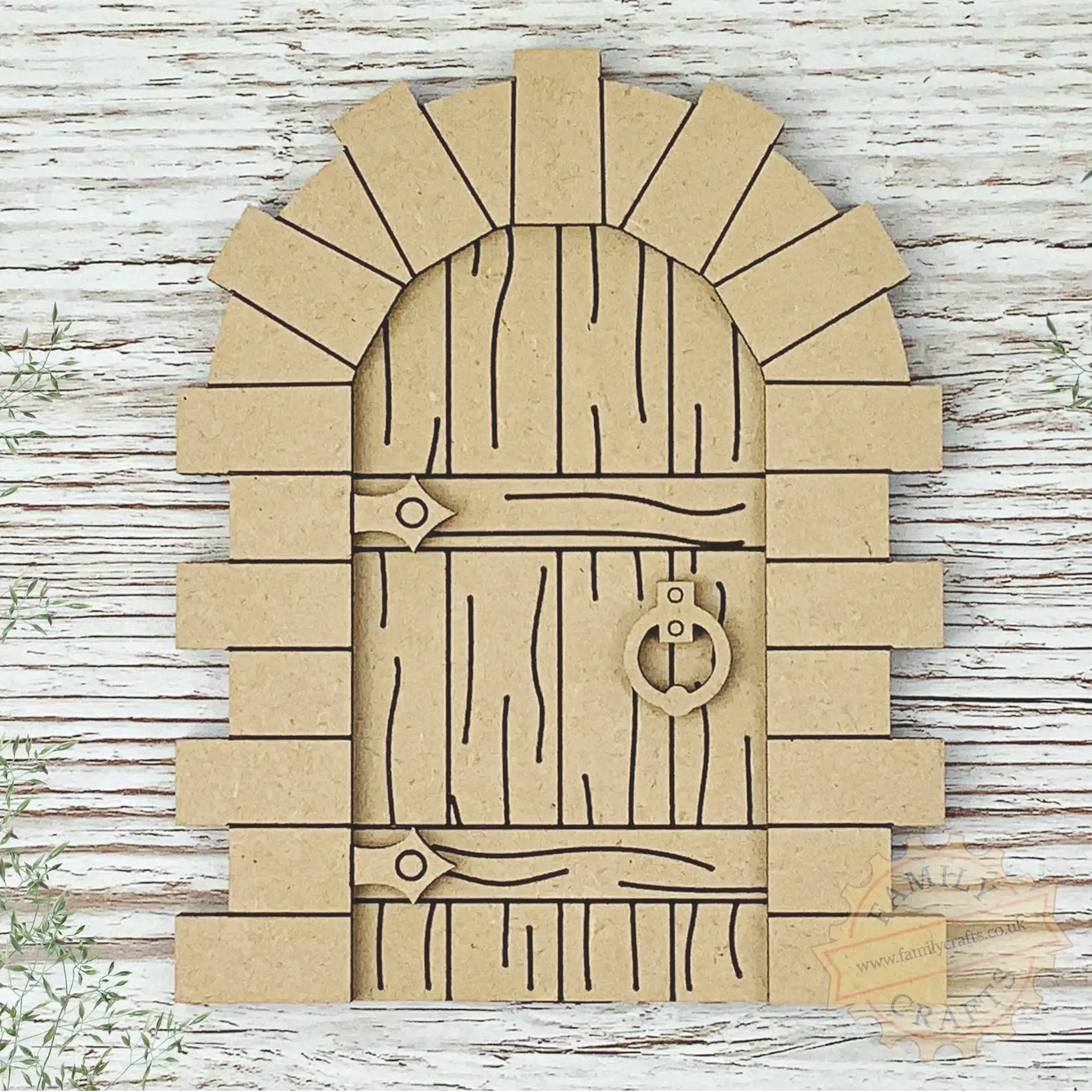 Sandstone Block Layered Fairy Door Craft Kit