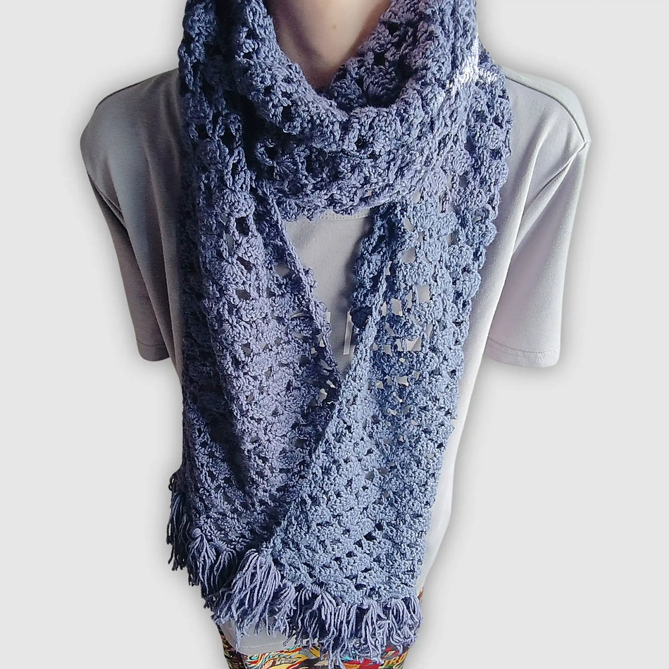 Handmade Knitted Shawl Wrap