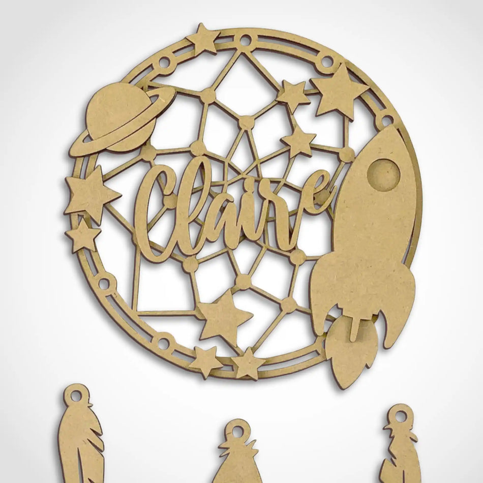 Space Themed Dream Catcher Kit