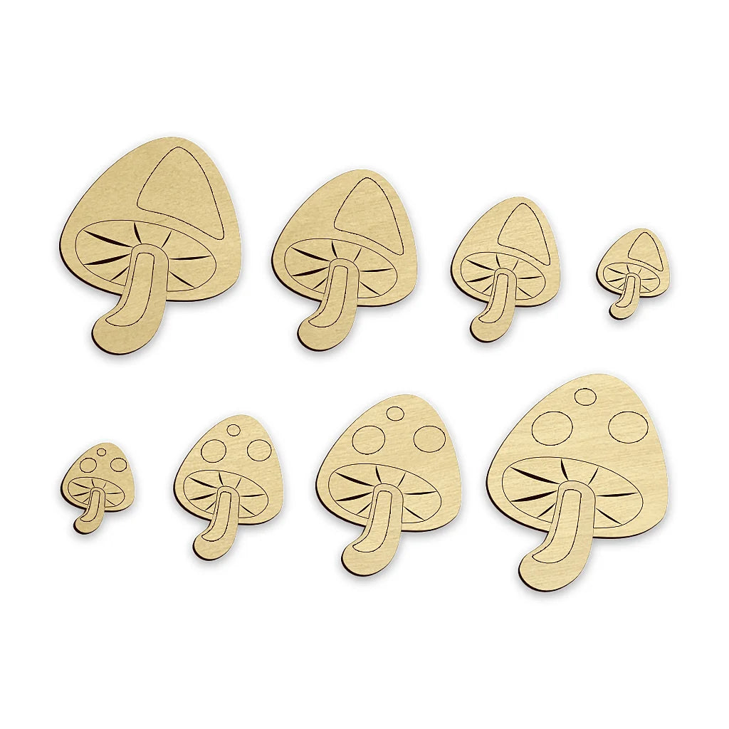 Toadstool Craft Shapes - Fairy Door Toadstools for Your Garden