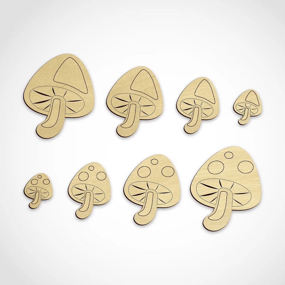 Toadstool Craft Shapes