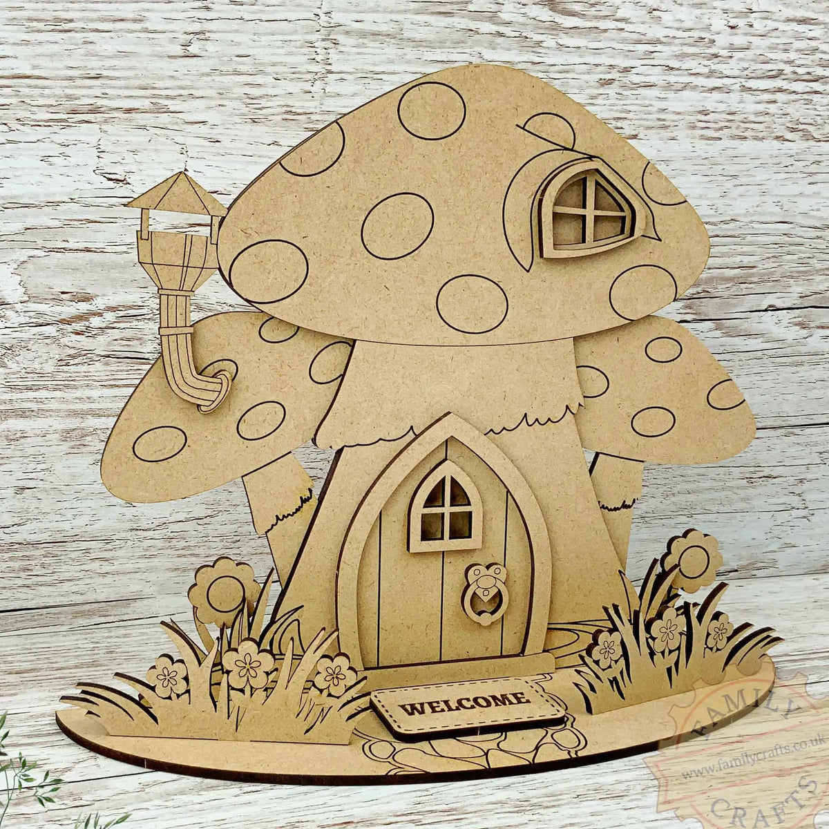 Mushroom Fairy House Craft Kit