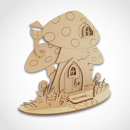 Toadstool Fairy House Kit