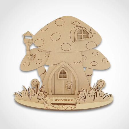 Toadstool Fairy House