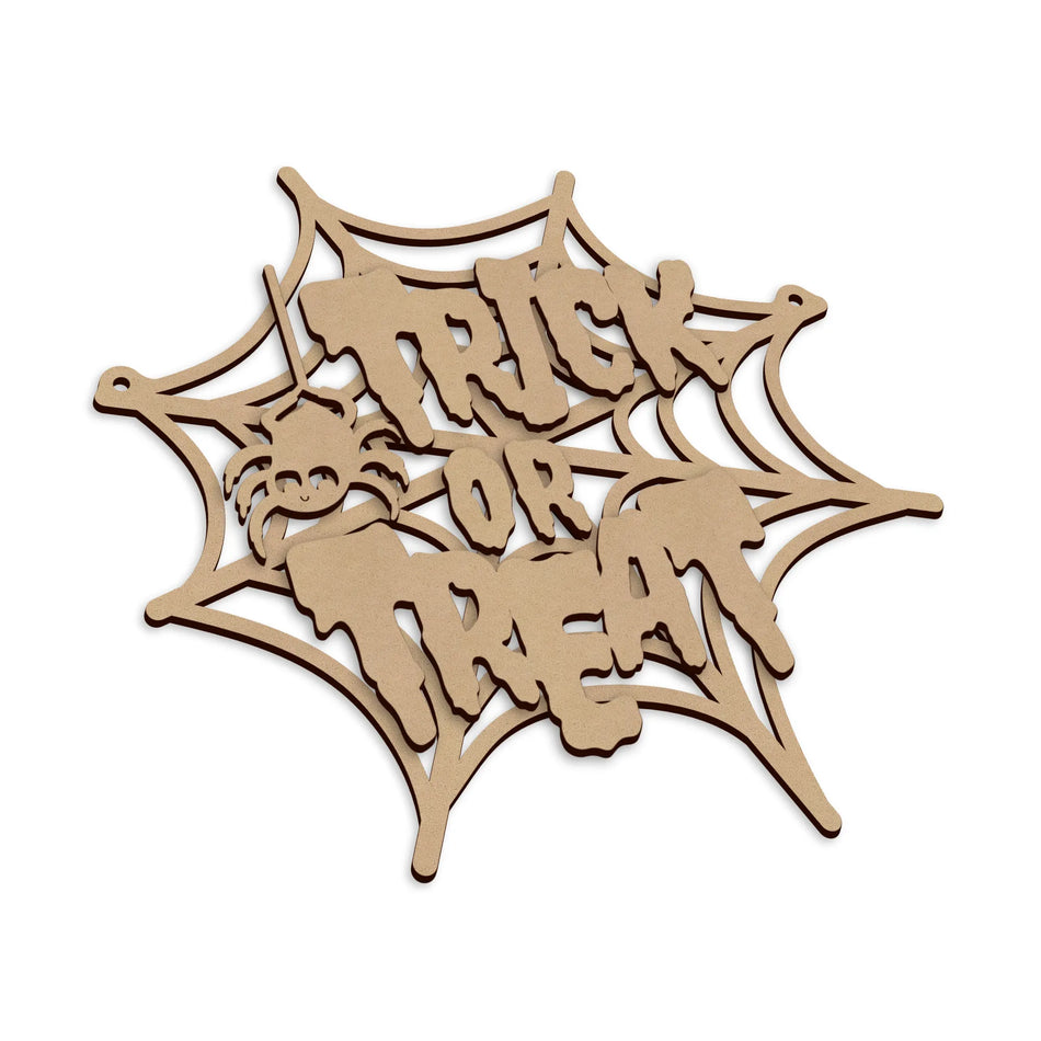 Wooden Trick or Treat Halloween Wall Sign, have yourself a spooky Halloween.