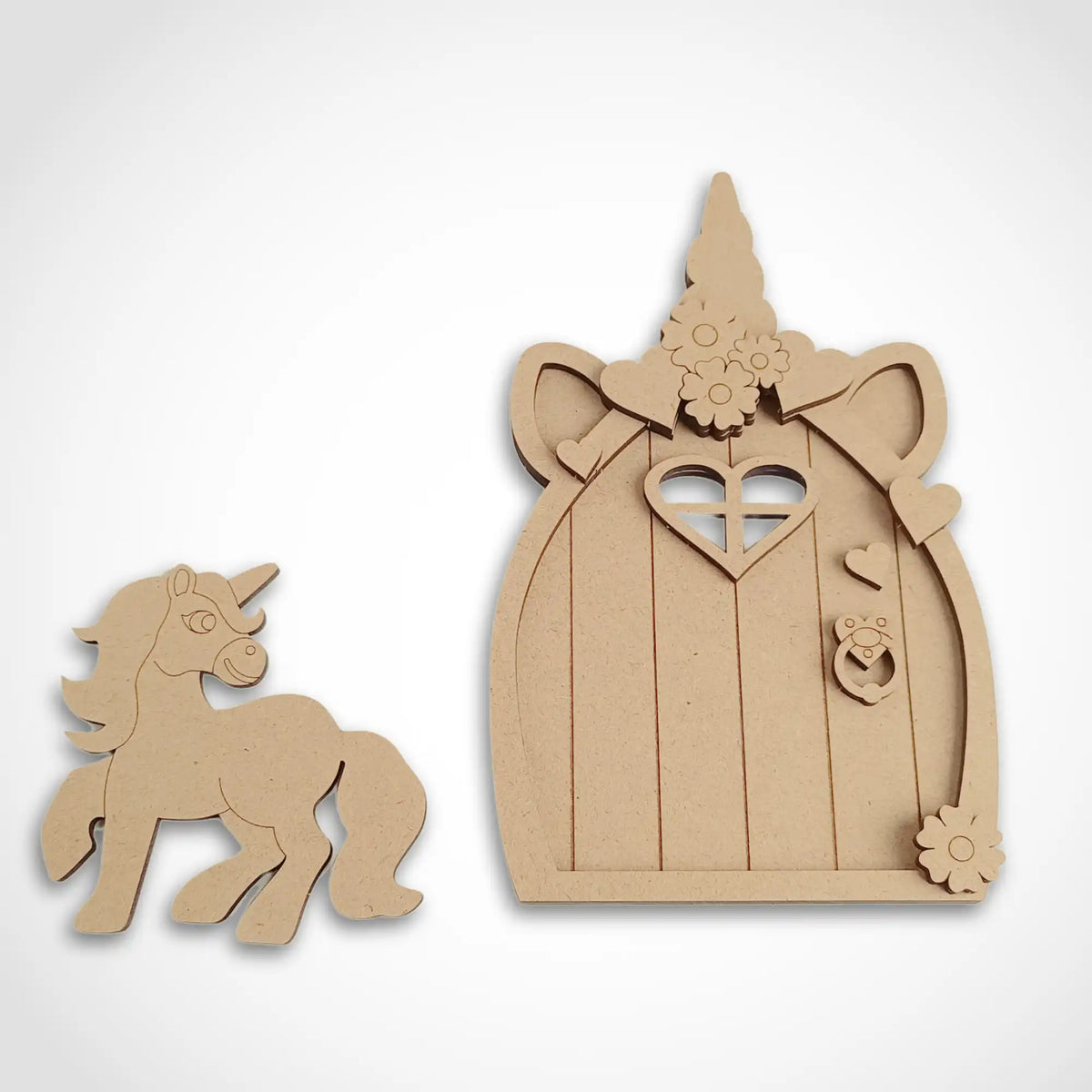 Fairy Door craft Kit with Unicorn