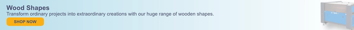 Wood Shapes menu banner