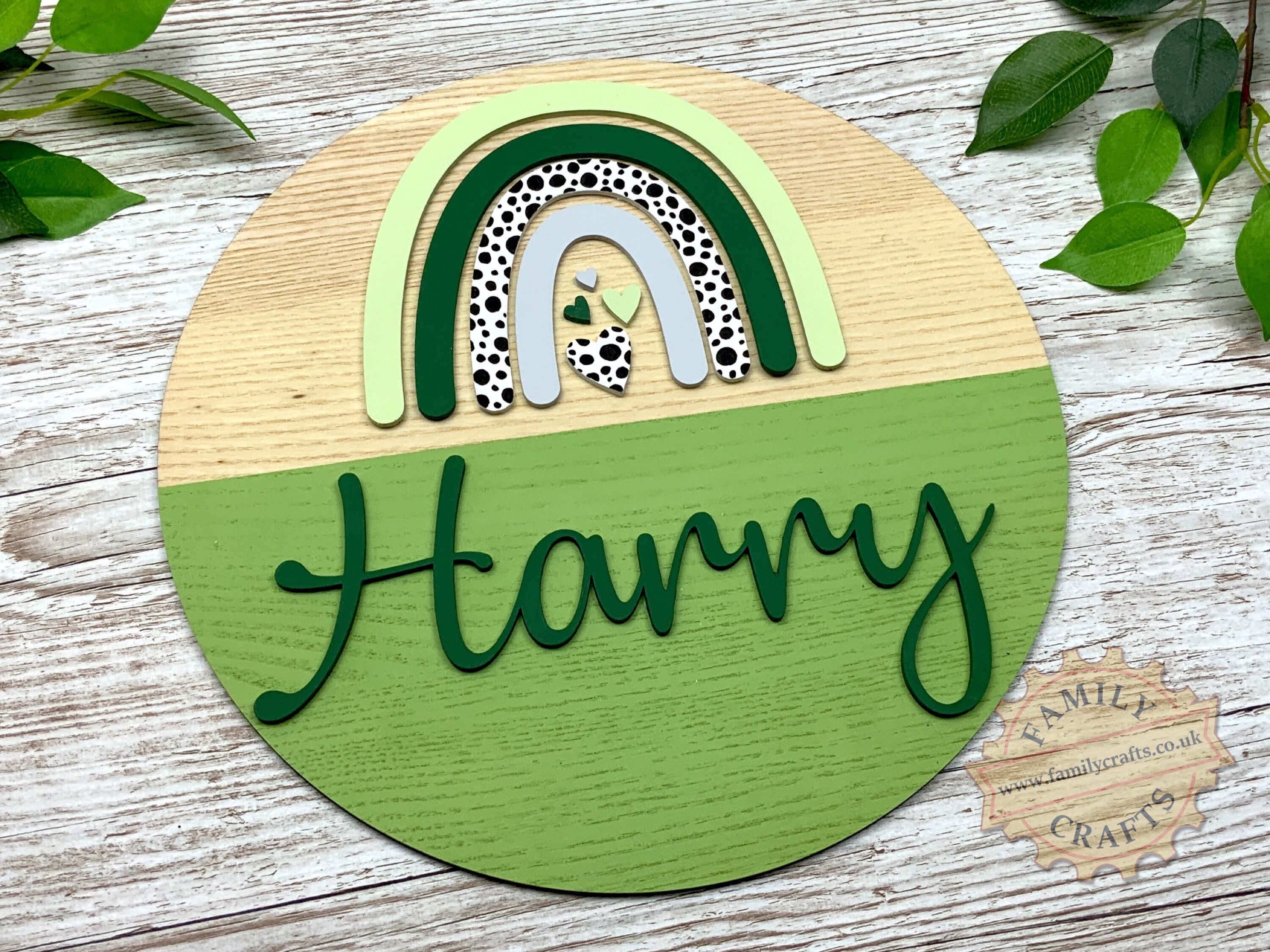 Custom Children’s Name Sign