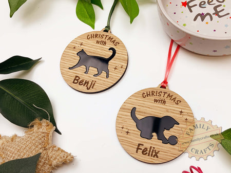 Cat Holiday Decoration