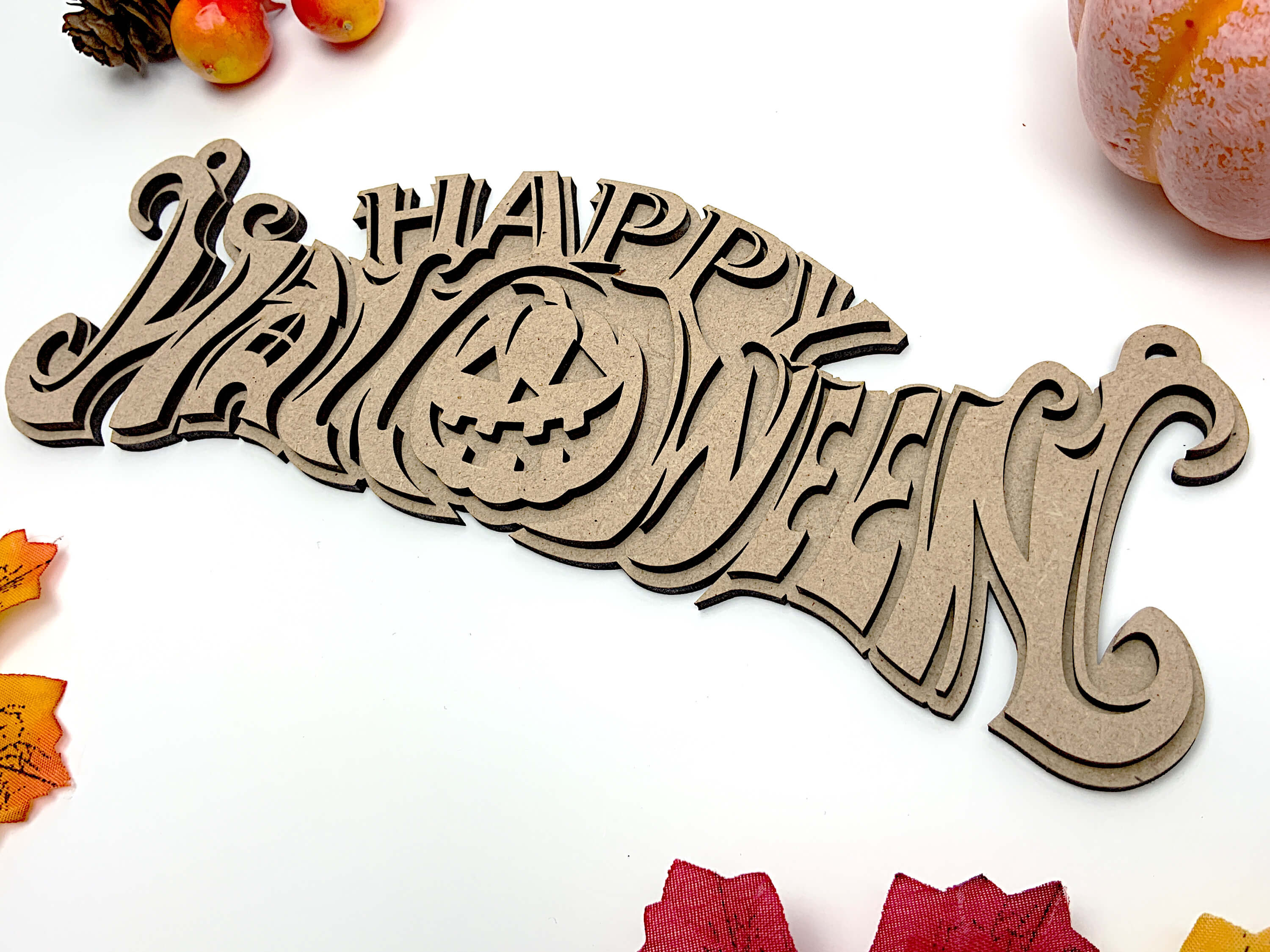 Vibrant Halloween Plaque DIY Kit