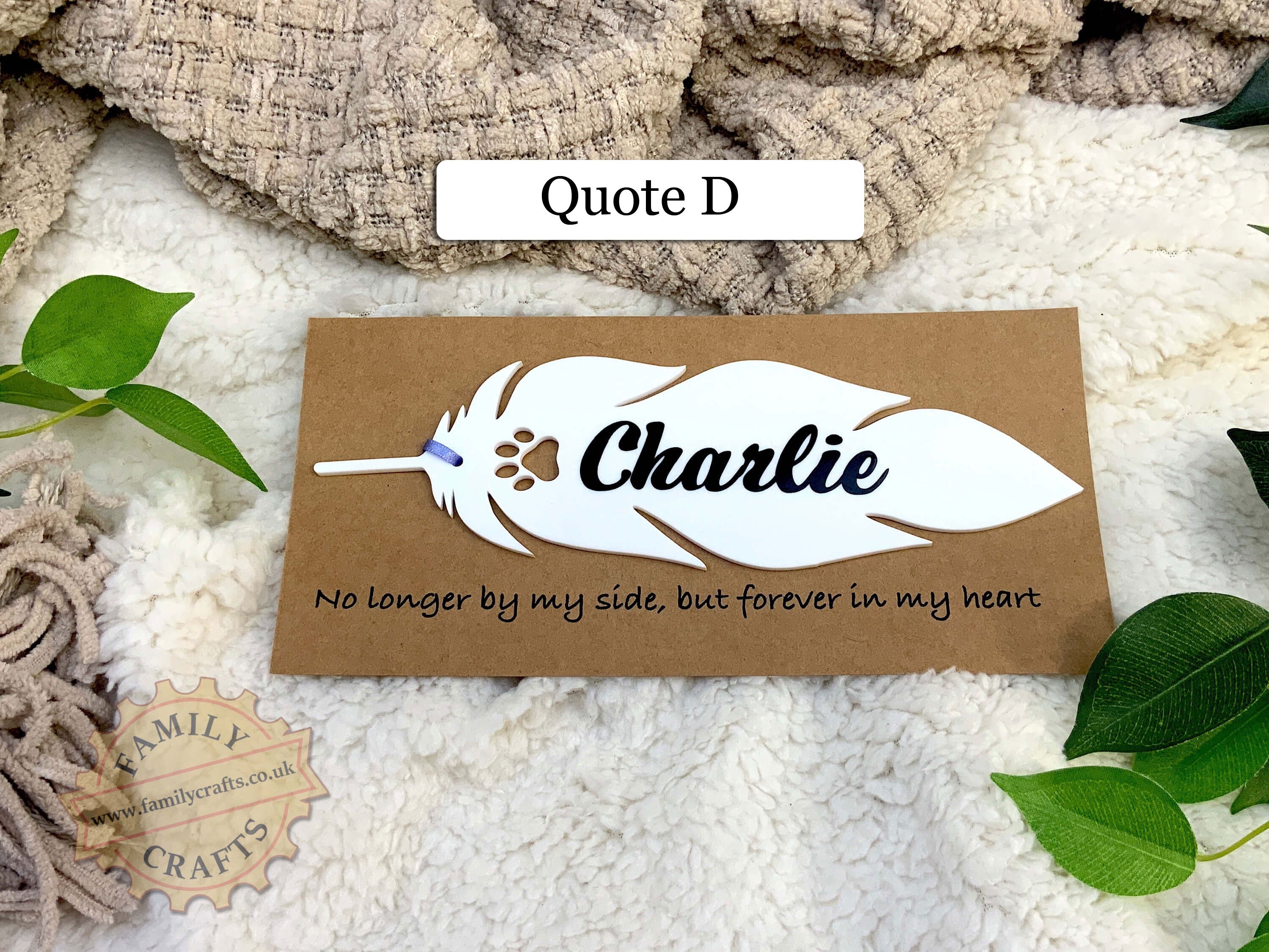 Personalised Gifts for Pet Remembrance