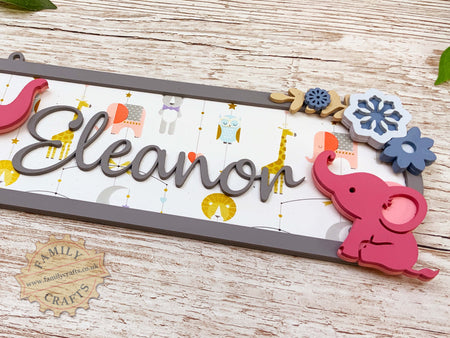 Custom Nursery Door Sign