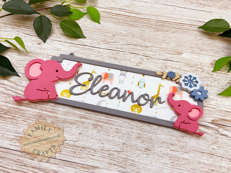 Personalised Kids Door Sign