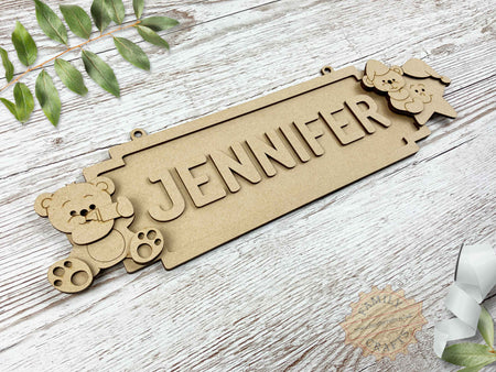 Custom Nursery Door Sign