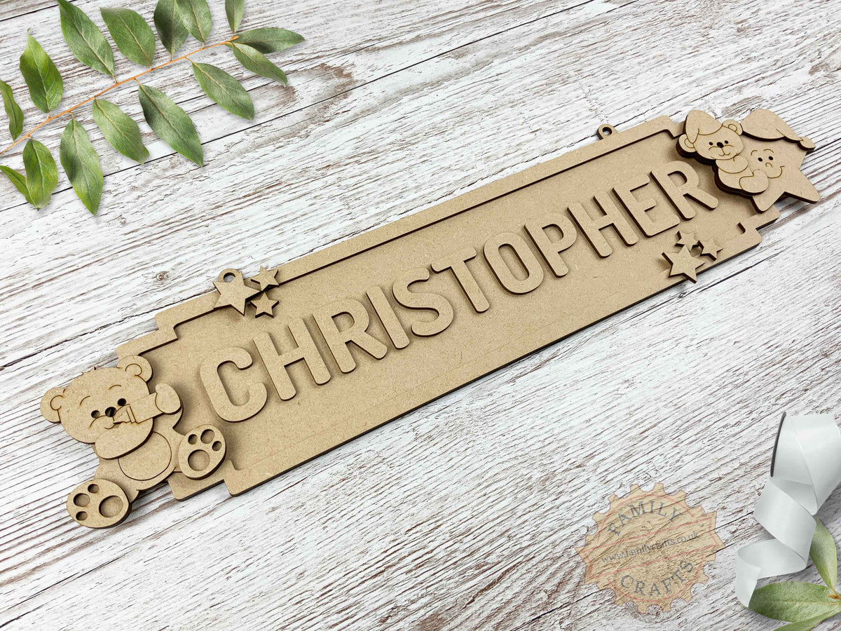 Personalised Sign for Nursery