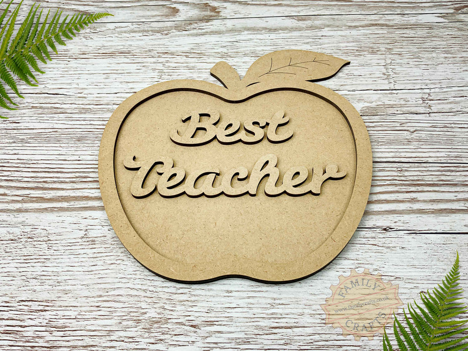 The Best Teacher Apple Gift - A Handmade Teacher's Keepsake