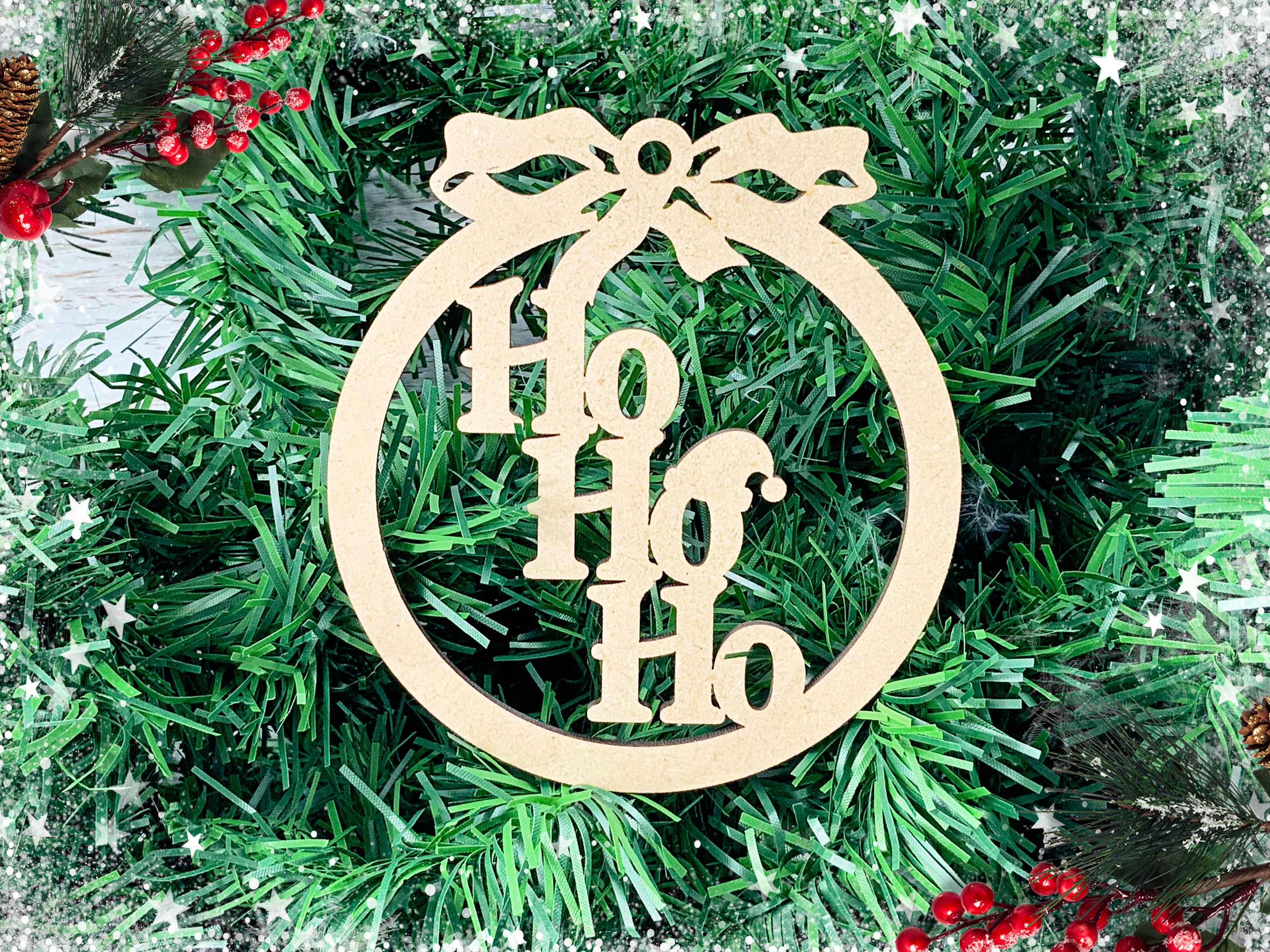 HoHoHo Festive Ornament