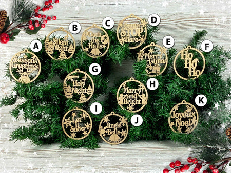 Freestanding Christmas Bauble Tree - Bauble Options