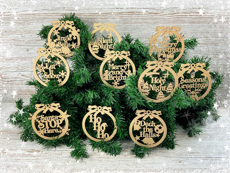 Personalised Christmas Tree Decor