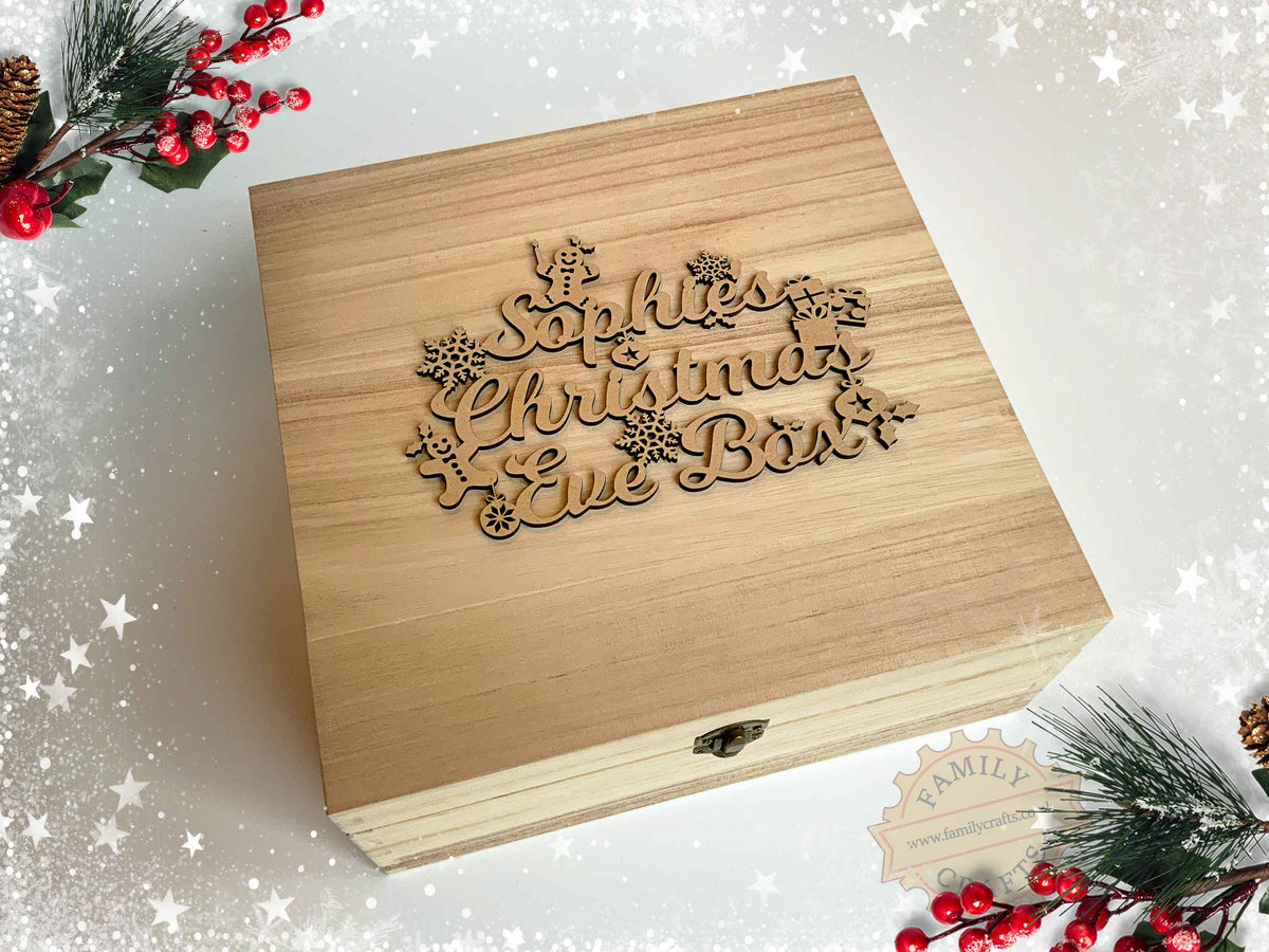 Personalised Holiday Box Embellishments