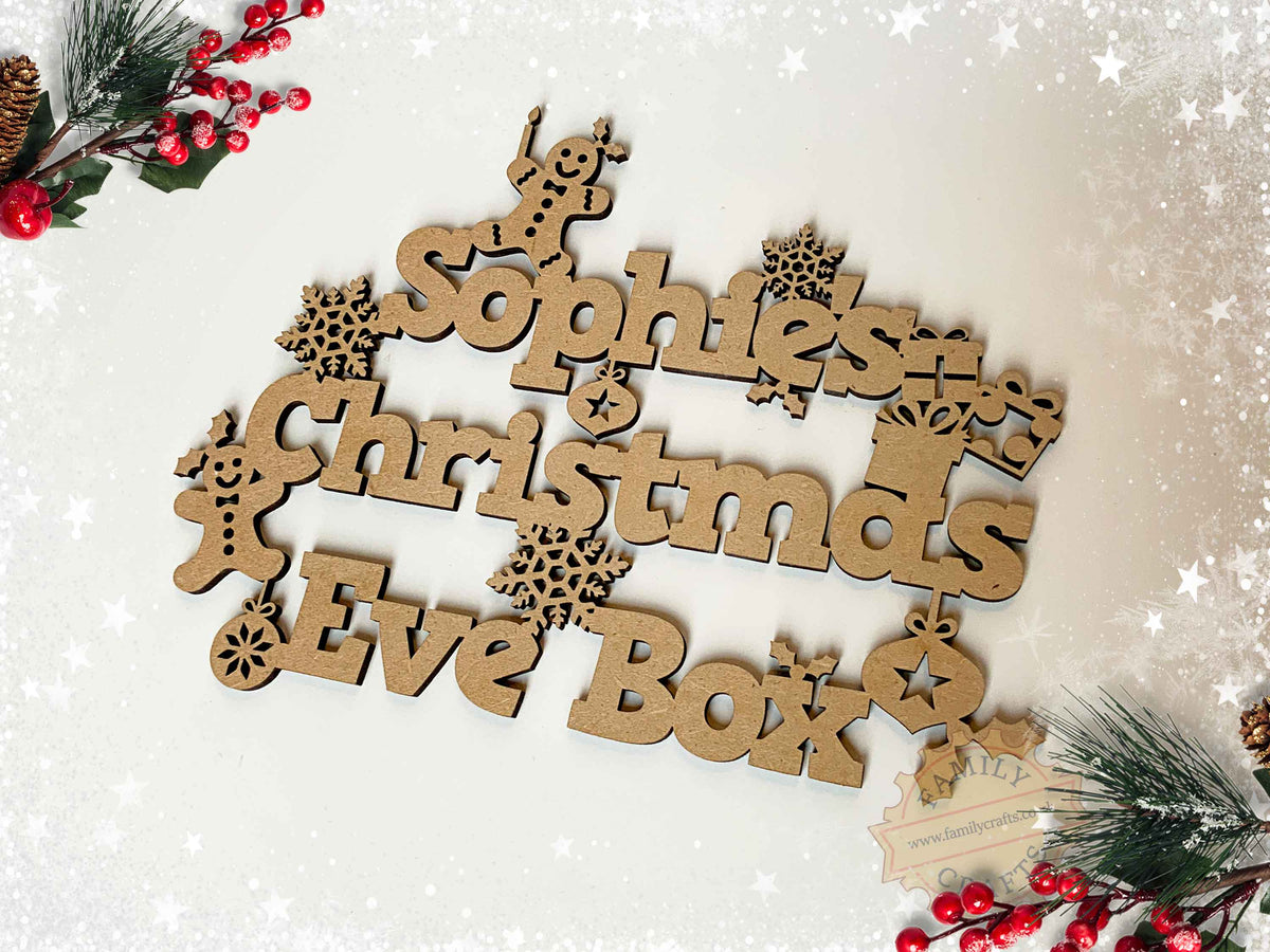 Personalised Christmas Eve Keepsakes