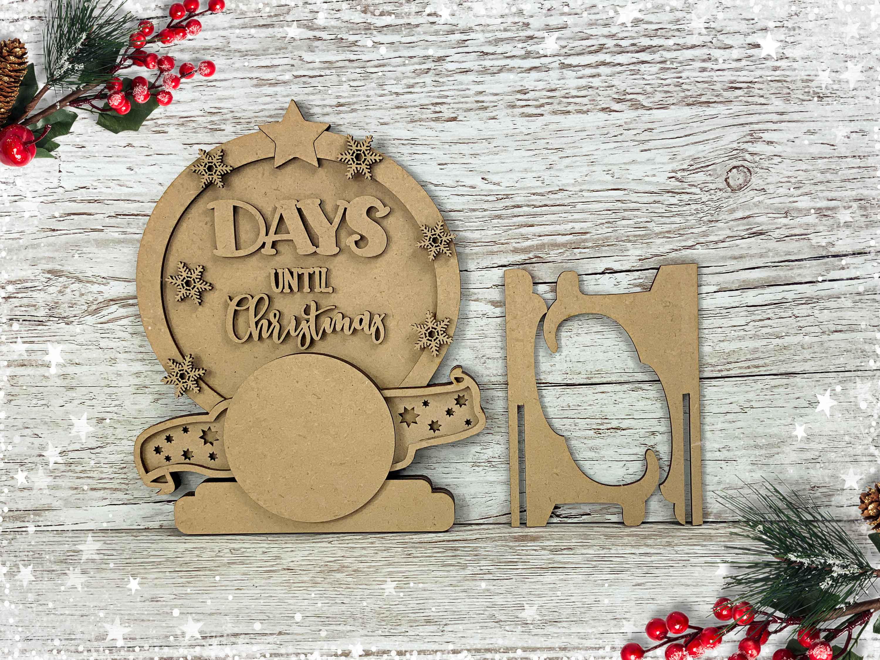 Holiday Countdown Festive DIY Ornament