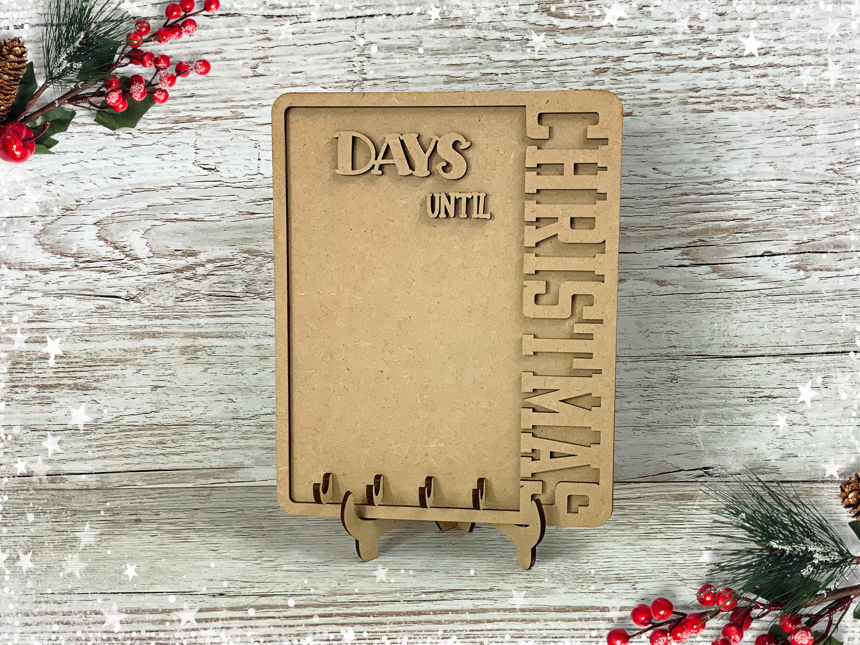 Family Tradition Seasonal Countdown Plaque