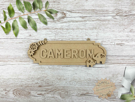 Personalised Kids Room Sign