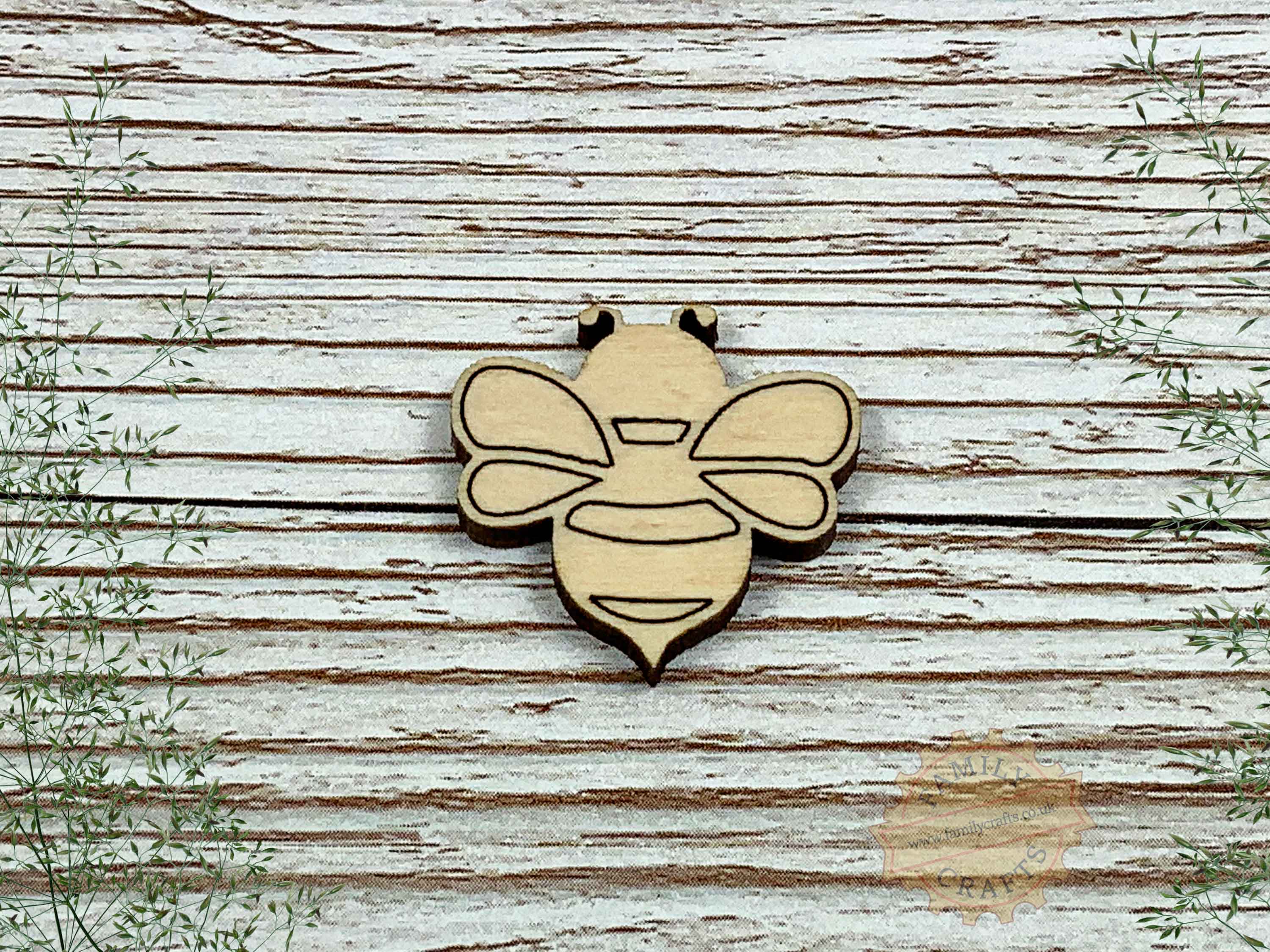 Fairy Garden Animal Craft Shapes - Bee