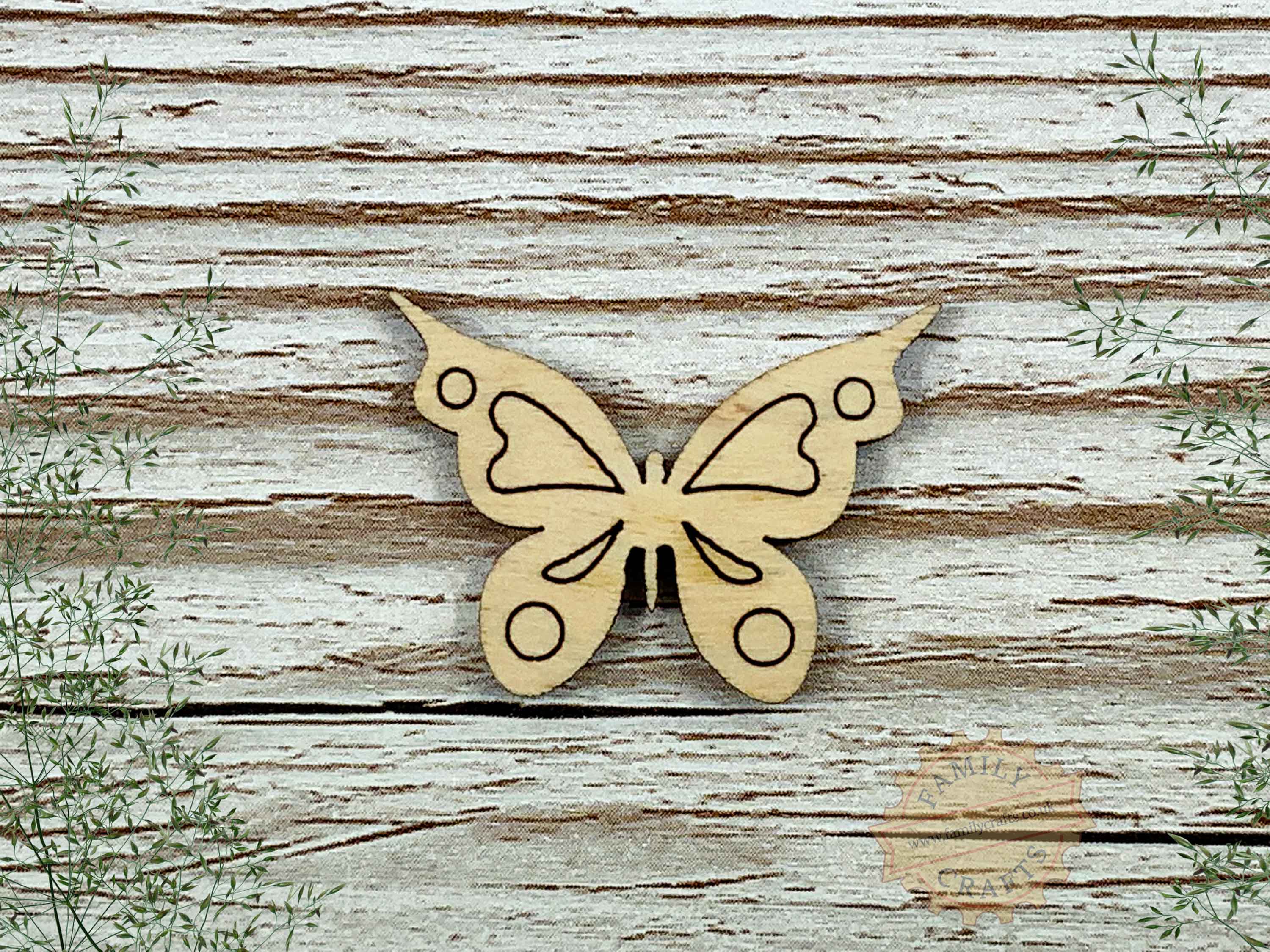 Butterfly Craft Shapes - Option C