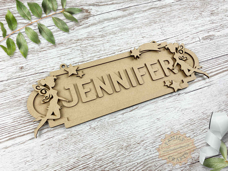 Custom Fairy Street Sign