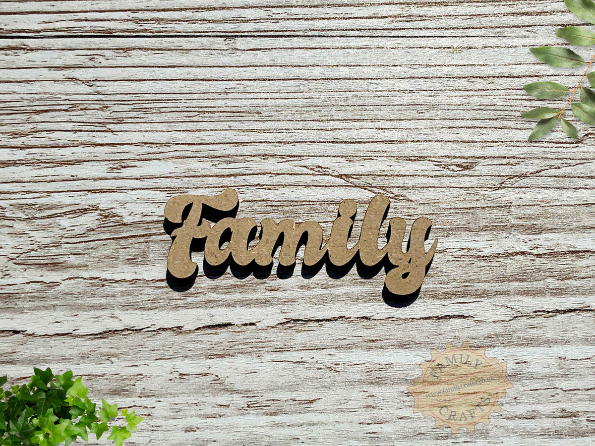 Family Tree Word Option Packs - Family