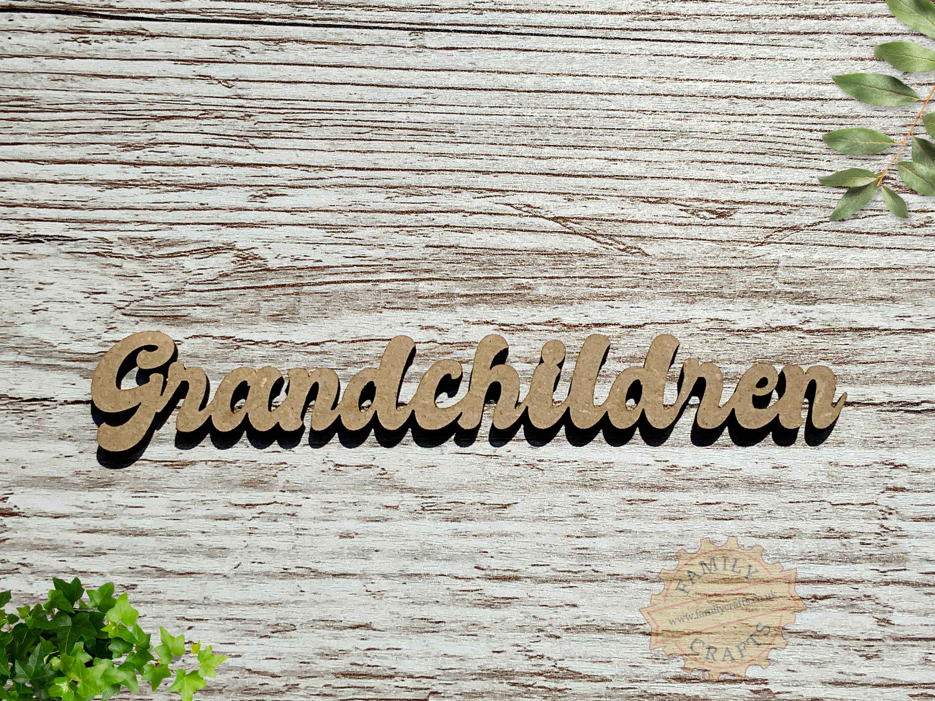 Family Tree Word Option Packs - Grandchildren