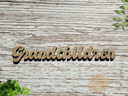 Family Tree Word Option Packs - Grandchildren