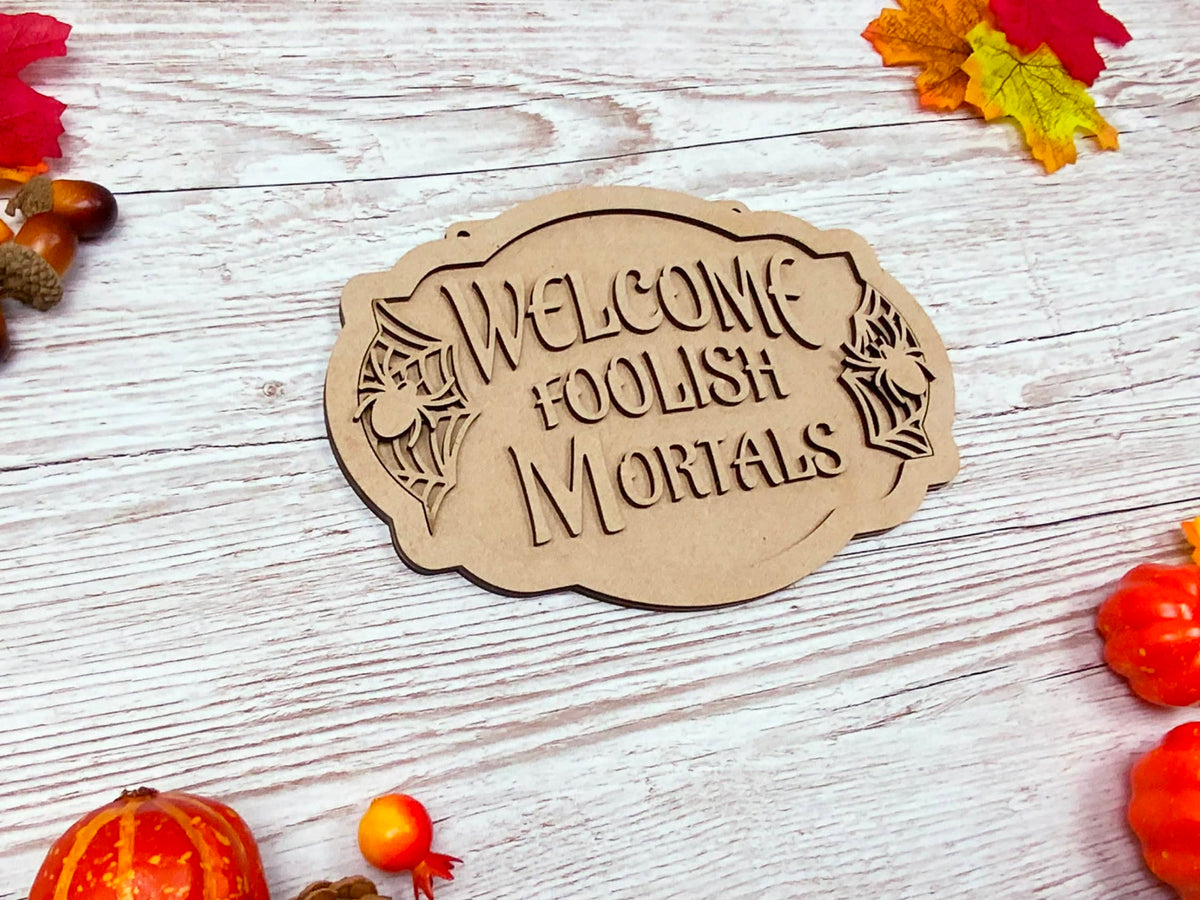 Enchanting Halloween Layered DIY Decor