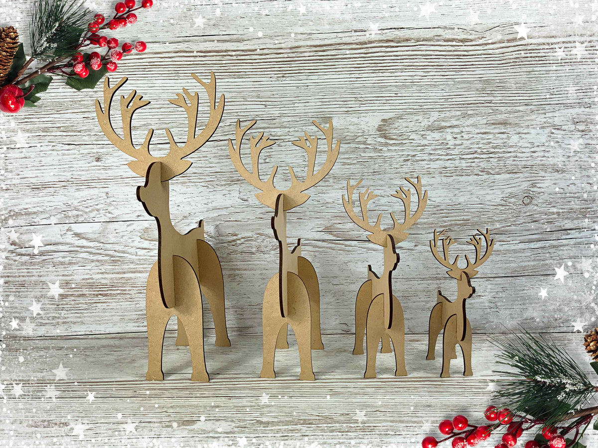 Festive Holiday Reindeer Decor