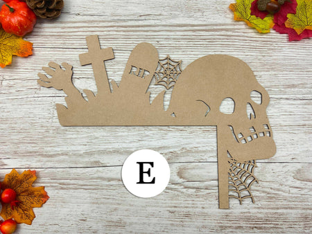 Spooky Halloween Door Corners - Option E
